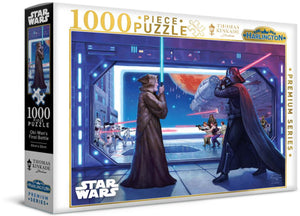 Harlington Thomas Kinkade PQ - Star Wars - Obi-Wan's Final Battle 1000 Piece Puzzle