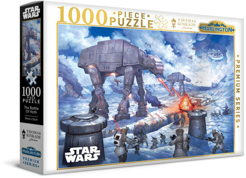 Harlington Thomas Kinkade PQ - Star Wars - The Battle of Hoth 1000 Piece Puzzle
