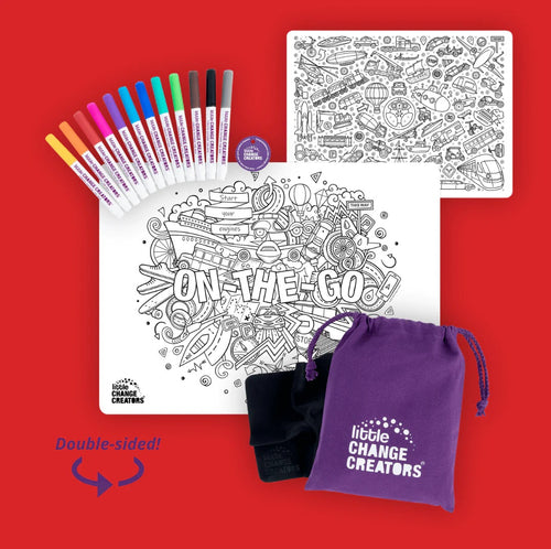 ON-THE-GO Re-FUN-able™ Colouring Set