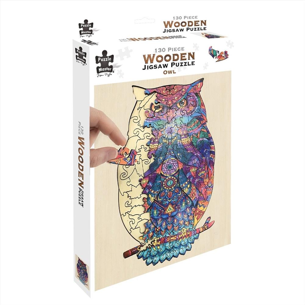 WOODEN PUZZLE - OWL