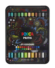 Posca Pastels packet of 24 Colours